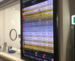 関西国際空港の外貨両替所